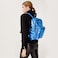 Biggdesign Womens Backpack, Backpacks For High School, Suitable for 14 inch Laptops, Aesthetic, Shiny, Lightweight Backpacks For Women and Teen Girls, Blue Color