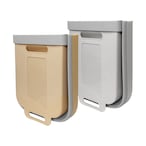 Buy Aiwanto 2 Pcs Trash Can Kitchen Hanging Dust Bins Trash Storage Box for Kitchen in UAE