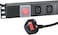PDU C13 Sockets 6 Way with UK Plug Power Distribution Unit Horizontal 2meter