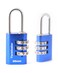 Terminator brand Combination Pad Lock 20mm Blue