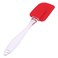 JannahMehr Kitchen Spatulas, Silicone Cake Spatula Heat Resistant Cream Butter Scraper Baking Tool for Cooking, Baking, Mixing. Nonstick Cookware Friendly - Red