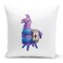 Loud Universe - Fortnite Square Throw Pillow Unicorn White Pillow 16X16 inch