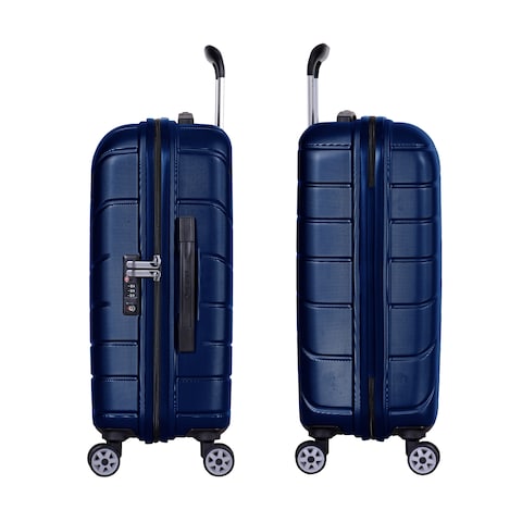 Eminent Voyager KH91-28 Hard Casing Large Luggage Trolley 76cm Star Blue