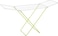 Cloth Drying rack for indoor outdoor usage white green color comibination Cloth stand