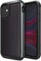 X-Doria Defense Lux - Aluminum Case for iPhone 11 (Drop Test 3M) (Black Leather)