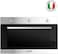 General Supreme Built-In Gas Oven (Built In), 90cm 120 Liter, 4 Functions, Stainless Steel, Italian (Installation Not Included)