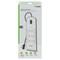 BELKIN Surge Protector - 6 outputs - 2 USB Ports - 2M - White