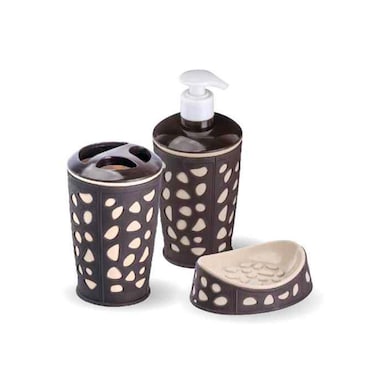 الوطنية جلاكسي طقم إكسسوارات حمام - 3 قطع