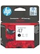 HP 47 6Zd21Ae Bhl Original Ink Cartridge, Black