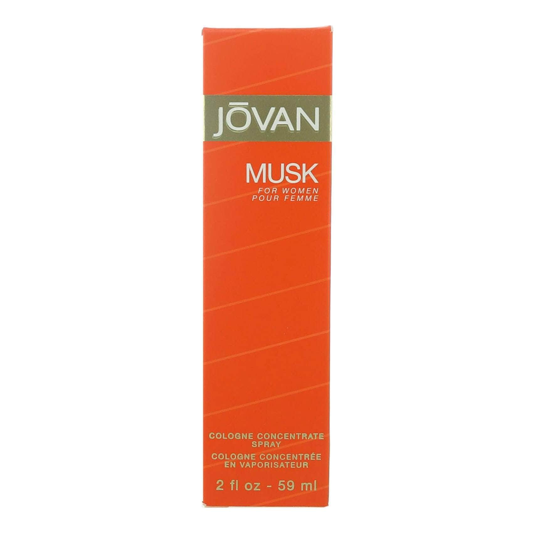 Buy Jovan Cologne Concentrate Spray, For Women, Musk, 59ml Online