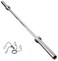 Max Strength Olympic Bar With Spring Collars Weight Lifting Bar With Rotating End 60"