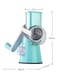 Generic Multifunctional Manual Vegetable Cutter Light Green/Silver 0.95Kg