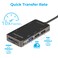 Promate USB-C Hub, 7-in-1 Multi-Port Adapter with 4K HDMI, Sync Charge USB-C Port, TF/SD Card Slot, 3 USB Ports and 5Gbps Data Transfer, PrimeHub-Lite