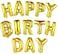 Generic - 16 Inch Gold Alphabet Letters Balloons Happy Birthday Party Decoration Aluminum Foil Membrane Ballon
