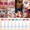 Mermaid Sequins Chunky Glitter Gel Stick Festival Liquid Eyeshadow &amp; Body Glitter for Women &amp; Girls