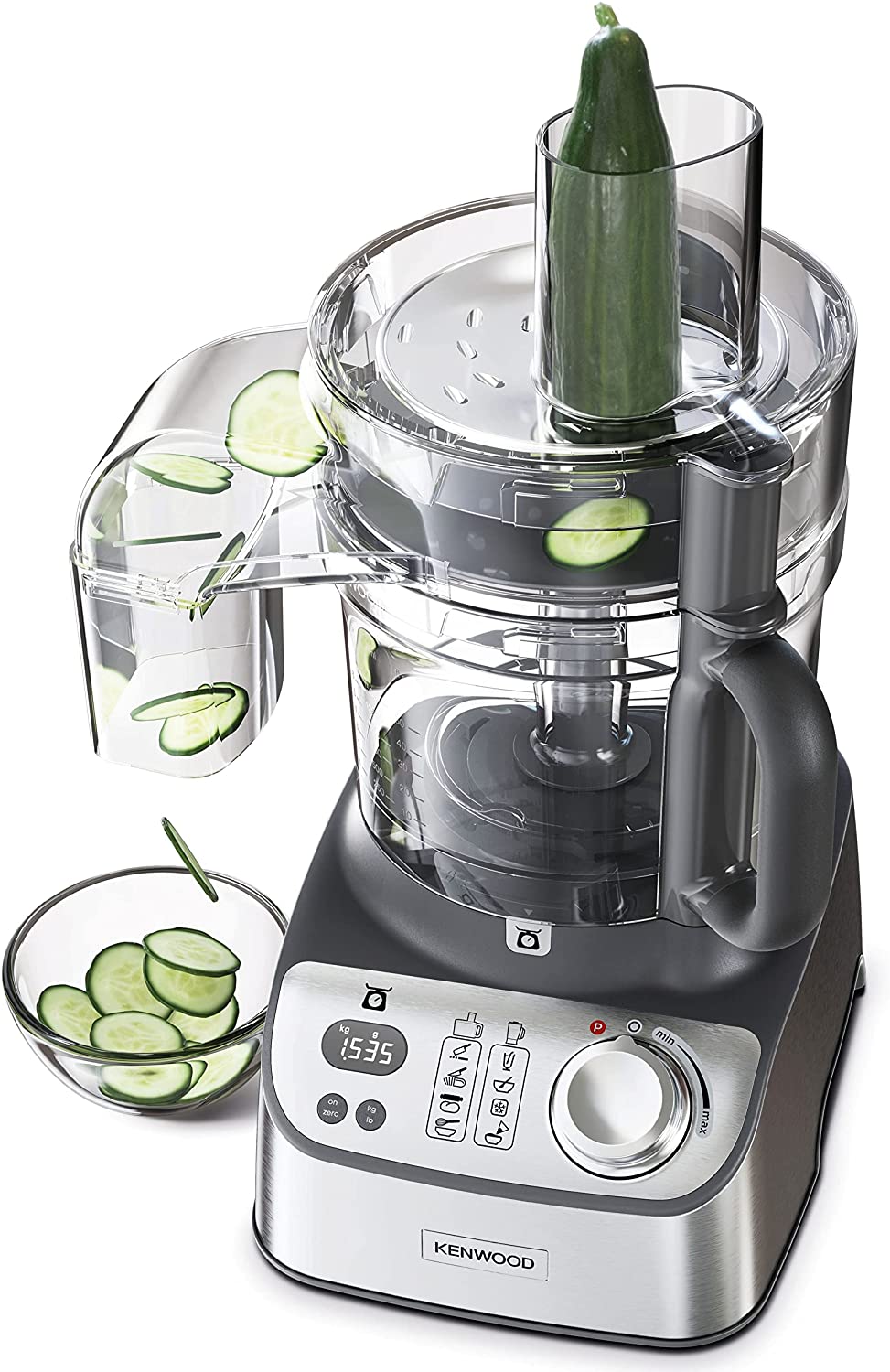 KENWOOD 1000W FOOD PROCESSOR FDM71.690SS SILVER
