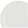 SNH Packing Foam Plate White 9 inch Disposable, Tableware, Birthday Parties, Office, Home Events, Camping - 25 Pieces.