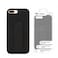 Protective Case Cover with Finger Grip Stand for iphone 7Plus/8Plus - Black
