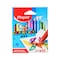 MAPEDCOLOR PEPS WAX CRAYONS 12 COL