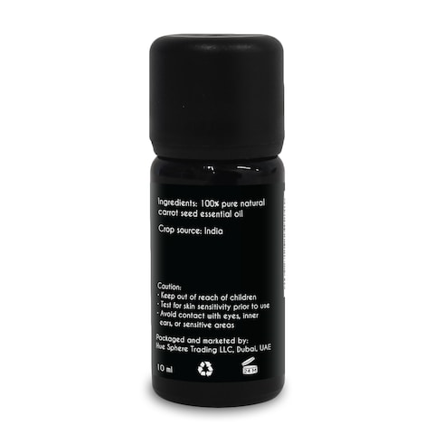Aroma Tierra - Carrot Seed Essential Oil - Aroma Tierra - 100% Pure &amp; Natural - 10Ml