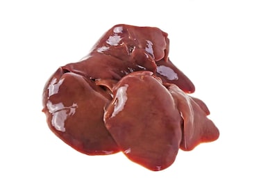 كبد وكلاوي وقلب بقري بلدي