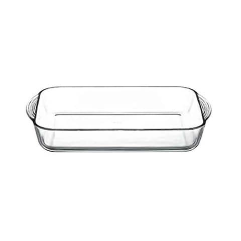 Pasabahce Borcam Casserole Rectangular - 270 x 400 mm - Clear