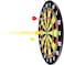 ULTIMAX Dart Board Set 12 inches Magnetic Dart Board Set, 6 Colorful Darts and Built in Hanging Hook Sports Gifts for Kids and Adults, Easily Hangs Anywhere-17112