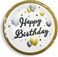 Party Time 6-Pieces, Happy Birthday Paper Plates, Balloons &amp; Stars Design 9inch Disposable Paper Plates For Party Dinnerware, Tableware Set for Wedding, Baby Shower and Birthday Party Supplies
