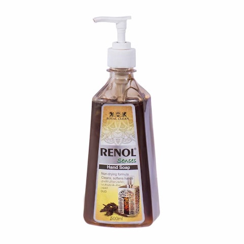 Renol Liquid Hand Soap with Oud Scent - 500 ml