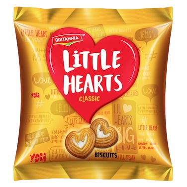 Britannia Little Heart Biscuits 50.5g