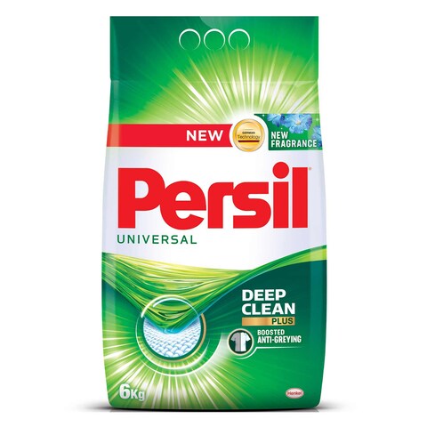 Persil Universal Powder Laundry Detergent Laundry Detergent Powder with Deep Clean Plus Technology 6KG
