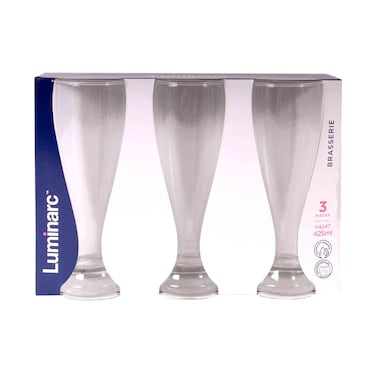 Luminarc 42.5Cl Goblet Brasser 3Pc