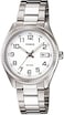 Casio - Women's White Dial Stainless Steel Band Watch - LTP-1302D-7B