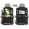 DEO KING 2-Piece Multifunctional Car Back Seat Storage Bag 41*61cm