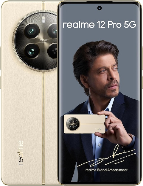 Realme 12 Pro+ 5G ベージュ12GB 512GB realme 12 Pro+ 5G (12GB + 512GB) Navigator Beige Smartphone