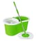 HYX Spin Mop Bucket System, 360 Spin Mop &amp; Bucket Floor Cleaning Stainless Steel Mop Bucket With 2 Microfiber Replacement Head Refills