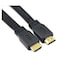Zero Flat Cable HDMI to HDMI High - 1.2 Meter - Black