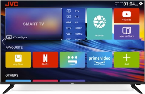 JVC LT-43N5105 Edgeless Smrt LED Television, 43 Inch Size