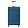 VIP Staple Plus 4-Wheel Expandable Soft Casing Cabin Trolley Blue 60cm