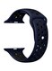 Biki Replacement Band For Apple Watch 42/44Mm Blue/Black