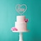 Rose Gold Acrylic &#39;Love&#39; Cake Topper