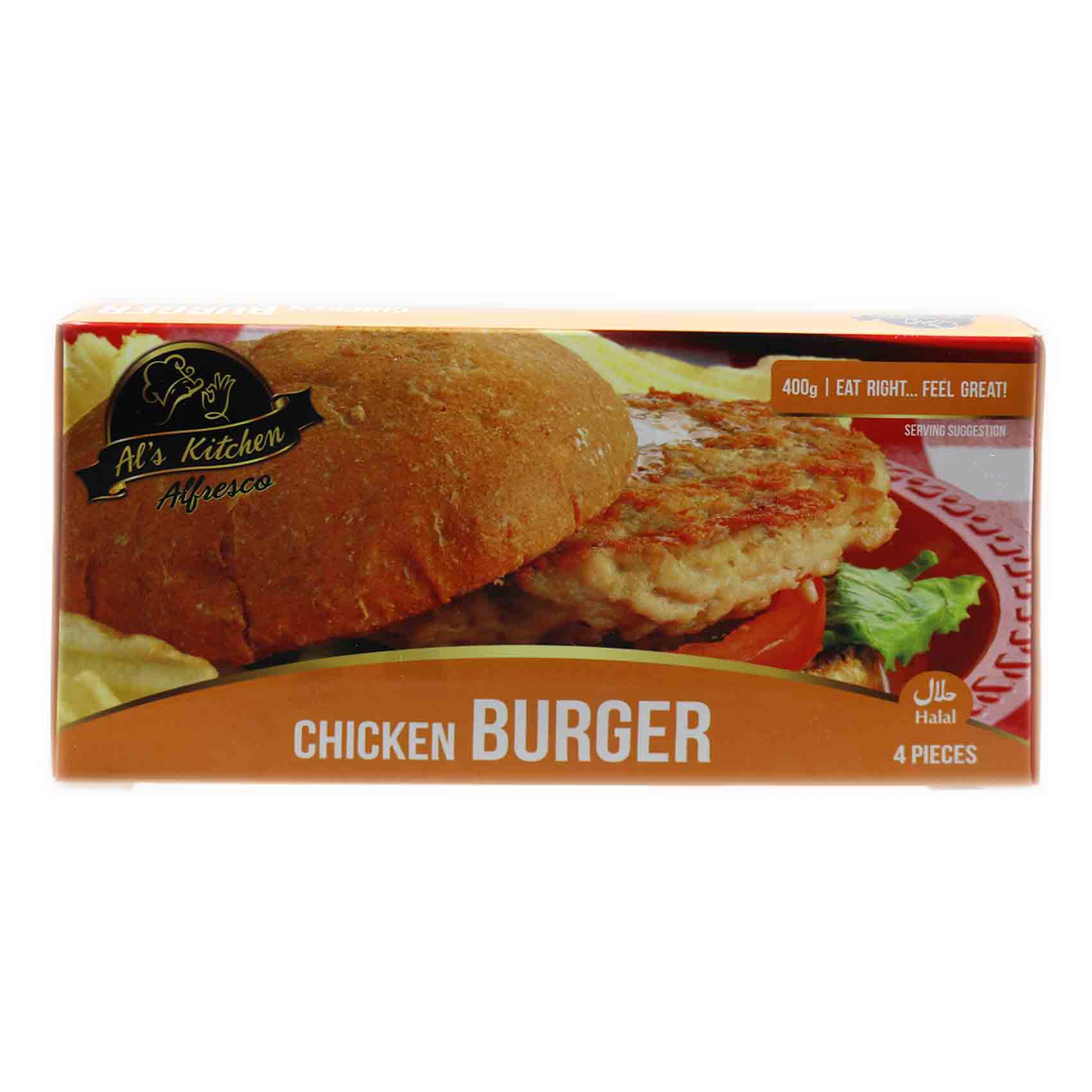 Als Kitchen Breaded Chicken Burger 400g