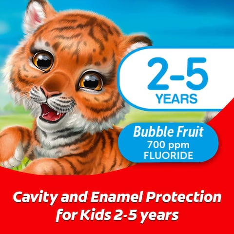 Colgate Kids Bubble Fruit 2-5 Years 50ml