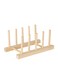 Multi-purpose Wooden Dish Rack Dishes Drying Drainer Storage Stand Holder Kitchen Cabinet Organizer Wood