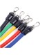 Generic Latex Resistance Bands Fitness Exercise Tube Pull Rope Fitness Exercises 500G