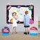 Aiwanto Water Doodle Mat 110x75cm, Water Drawing Mat with 2 Magic Pen, 3 Stamps, 3 Mould and 1 Roller Painting Tools Educational Toy