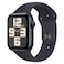 Apple Watch SE GPS 44mm Midnight Aluminium Midnight Sport Band Small/Medium