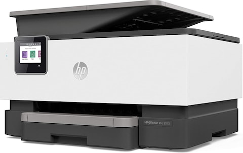 HP OfficeJet Pro 9013 All-In-One Printer Wireless, Print, Scan, Copy, Fax - White [1KR49B]