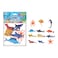 Power Joy Animal Worldz Sea World Animal Figure Toy 4inch 6 PCS