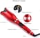 Cpazt Lcd Hair Curler Spin &amp; N Curl 1 Inch Iron Automatic Curling Air Wand (Hair Curler Black Uk Plug)